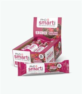 PhD-Smart-Bar-Proteinska-Čokoladica-Dark-Choc-Rasberry-12x64g