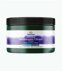 Swanson-100%-Pure-Magnesium-Citrate-Powder