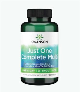 Swanson-Just-One-Complete-Multivitamin