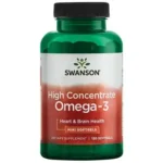 Swanson High Concentrate Omega-3 570mg - 120 Mini Softgel Kapsula
